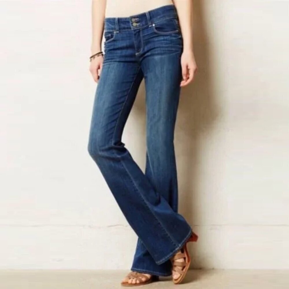 Paige Premium Denim Hidden Hills Bootcut Blue Jeans Size 27
